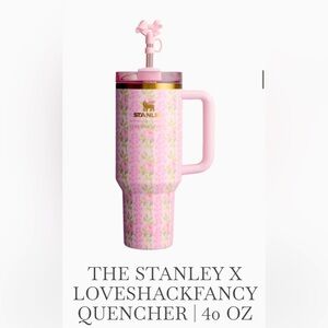 Love Shack Fancy Limited edition 40 oz Stanley in Bloomington Heirloom